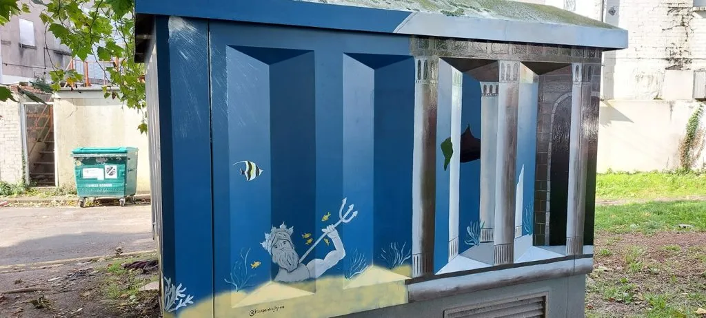 Trompe I'oeil effect