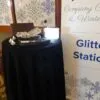 biodegradable glitter station
