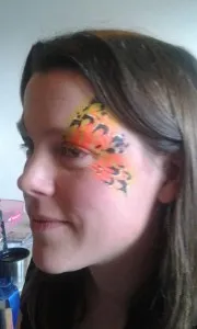 #neon #facepaint #festival